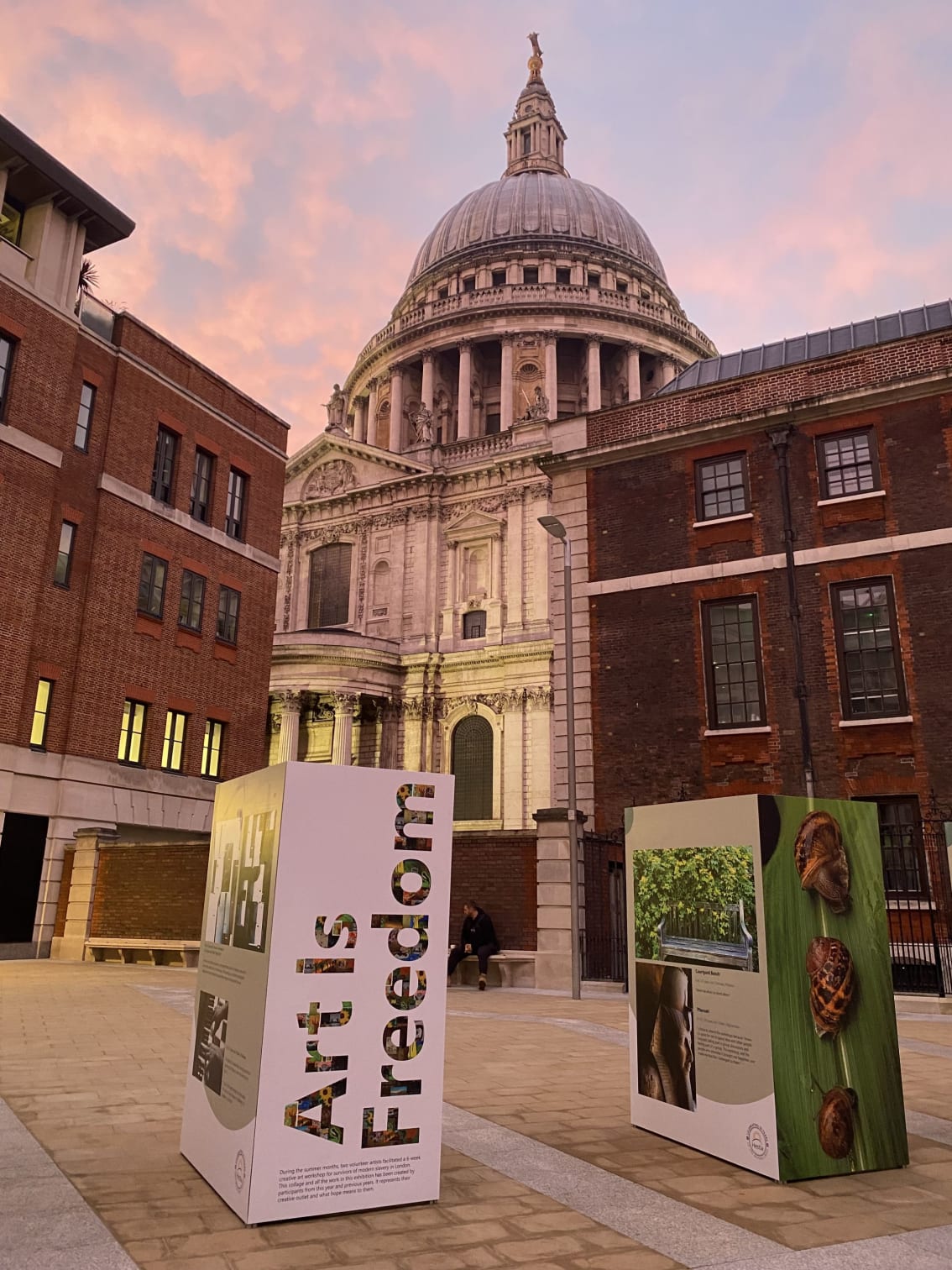 Art Is Freedom at Paternoster Square