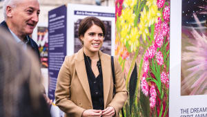 HRH Princess Eugenie visits Art Is Freedom exhibition